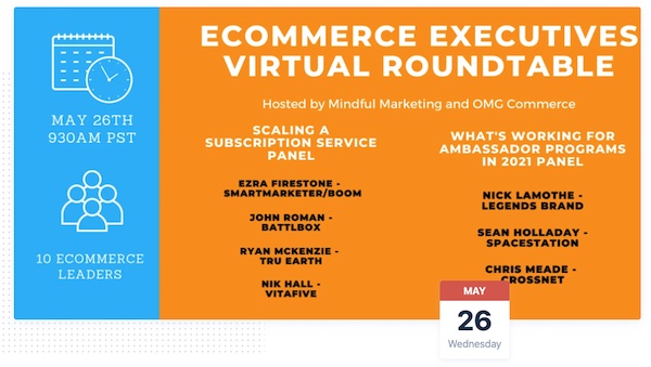 Ecom Virtual Roundtable